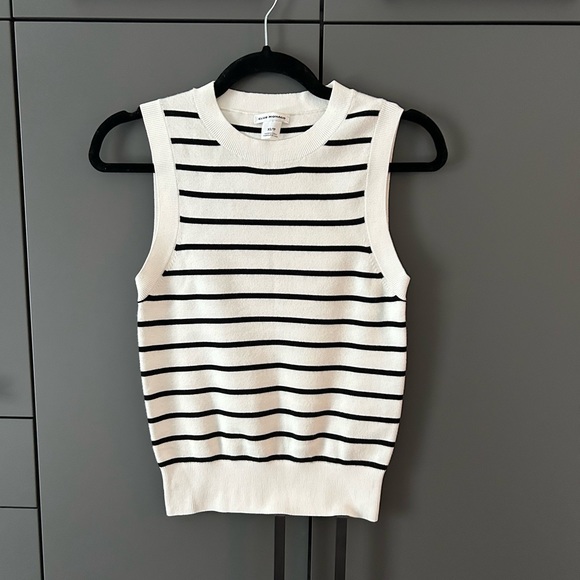 Club Monaco Striped Sweatervest - Picture 1 of 2